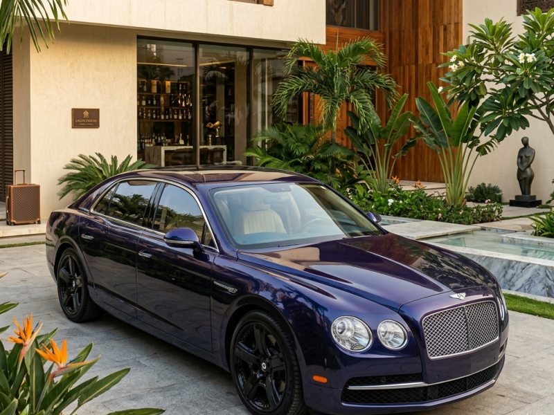 Professional chauffeur Bentley Lagos.
